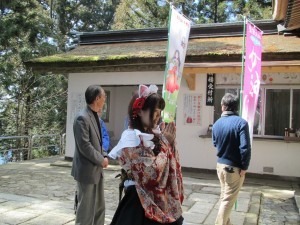 28年産女神のほほえみ豊作祈願をいたしました。