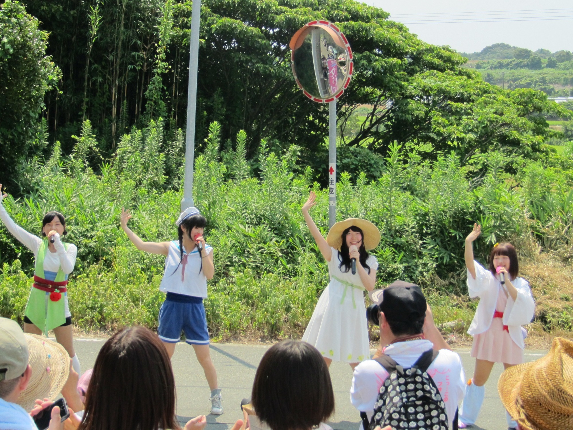 「女神のほほえみ」銀のノギ見学会＆撮影会を実施しました。