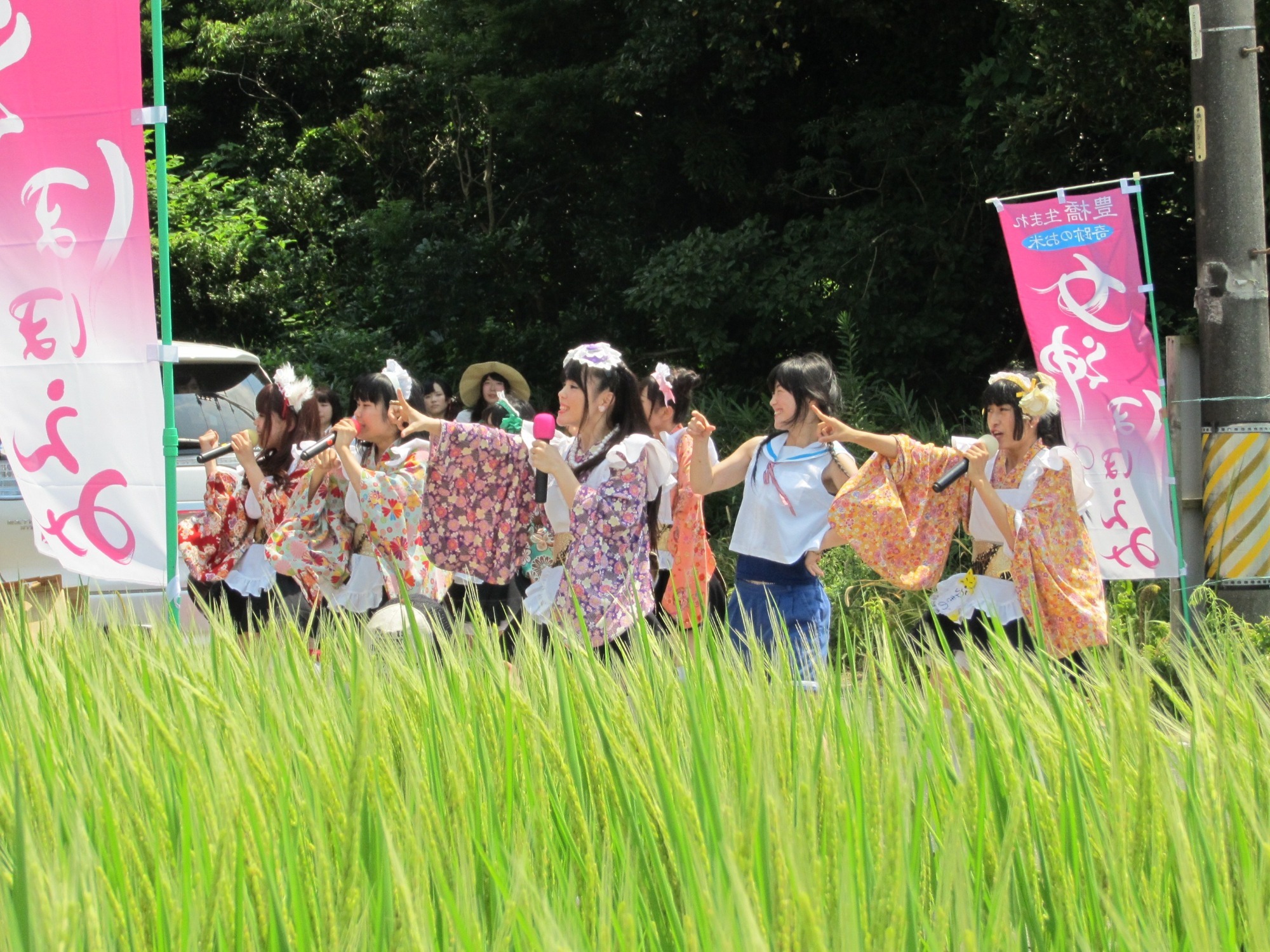 「女神のほほえみ」銀のノギ見学会＆撮影会を実施しました。