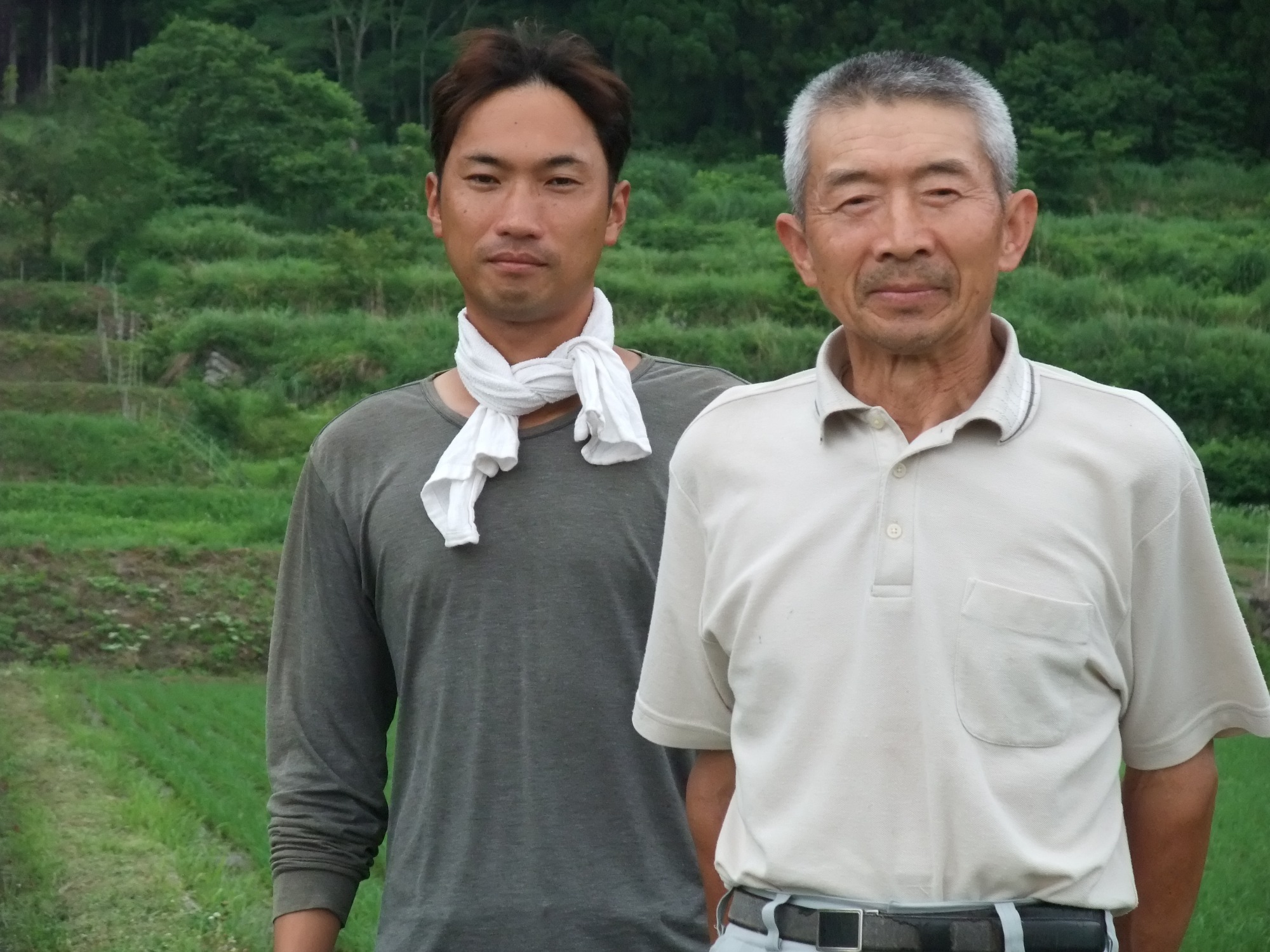 生産者　石川 優一さん　 幹雄さん
