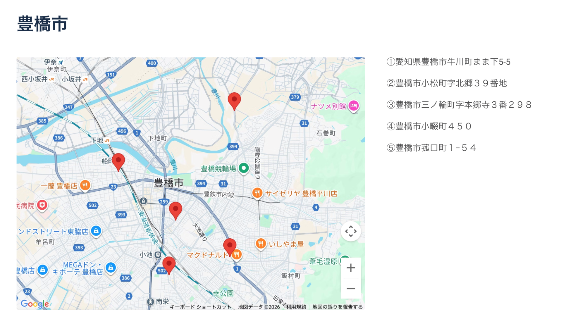 お知らせ